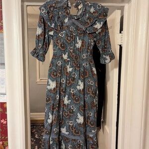 Sea New York Blue Floral Dress